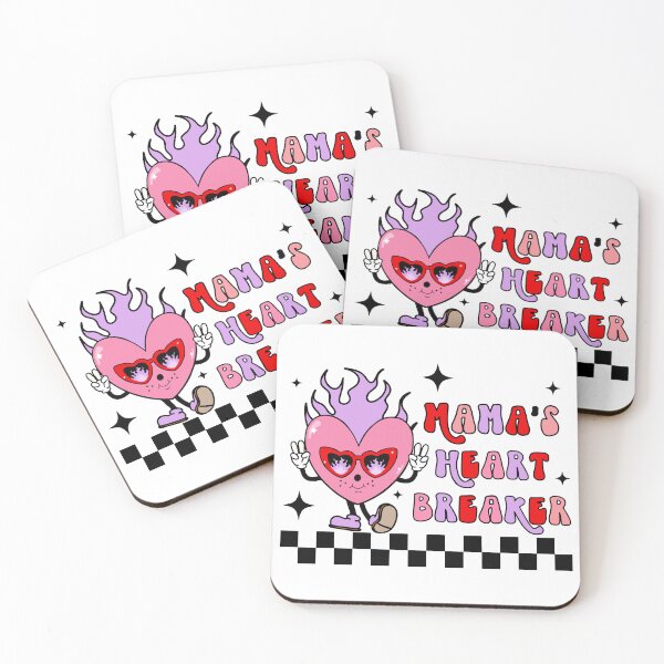 Item preview, Mama's Heart Breaker - Retro Heart designed and sold by printify.