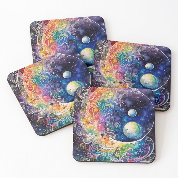 Item preview, Abstract rainbow dreamland 1 designed and sold by JenCargilePhoto.