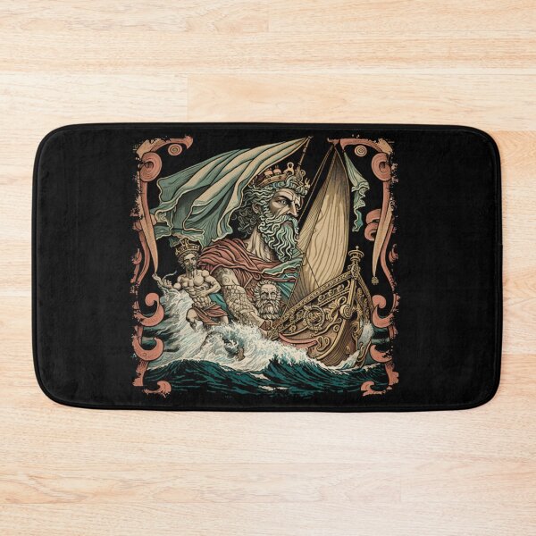 Item preview, Water god art design gifts designed and sold by TheLaundryLady.