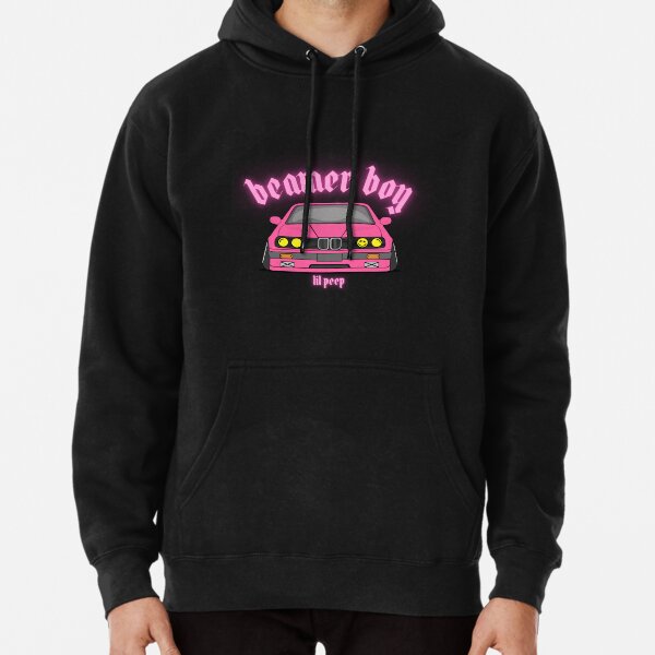 Lil peep hot sale hoodie pink