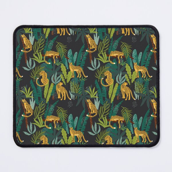 Item preview, Leopard in a jungle print designed and sold by Ziggy Outspoken.