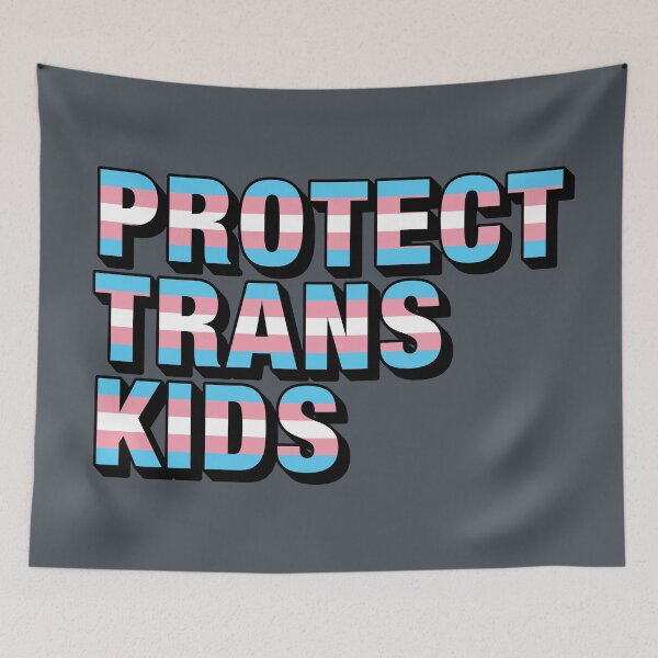 Item preview, Trans Pride Protect Trans Kids designed and sold by ArtliciousHUMAN.