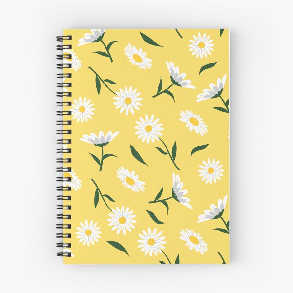 Item preview, Beautiful white daisies flowers pattern on an green background designed and sold by GraphicDream.