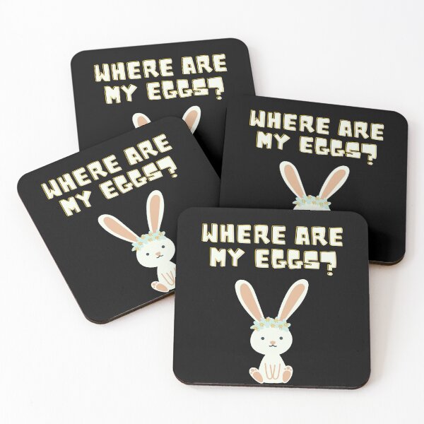 Item preview, Where are my eggs bunny designed and sold by Echo of Weekend.