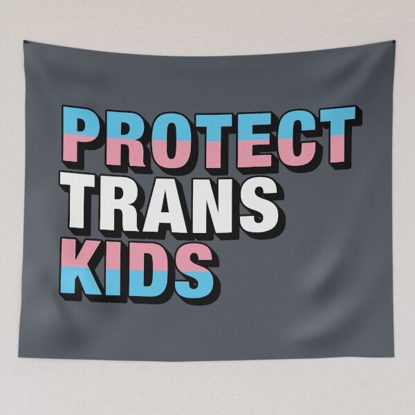 Item preview, Trans Pride Protect Trans Kids designed and sold by ArtliciousHUMAN.