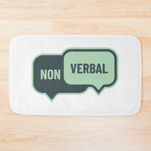Item preview, Non Verbal designed and sold by TheChicktopus.