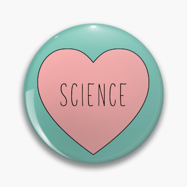 Item preview, I Love Science Heart designed and sold by thepinecones.