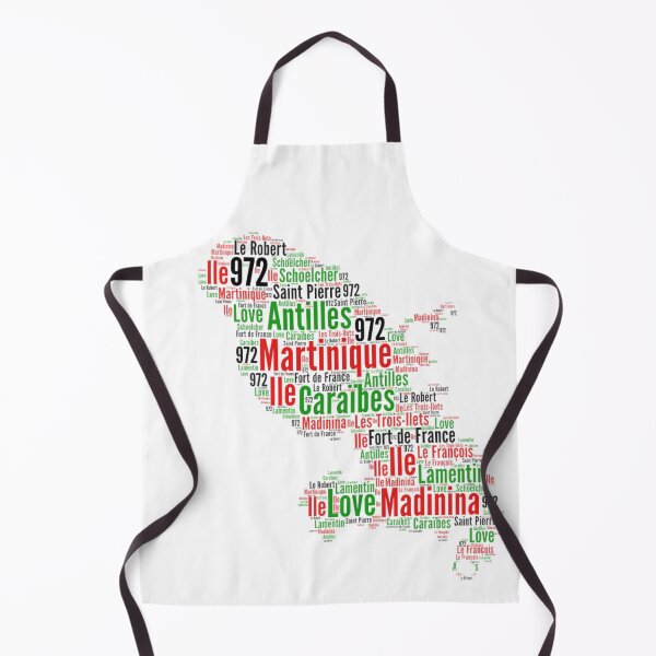 Item preview, Martinique 972 Caribbean Lover Island Map designed and sold by Olympique1359.