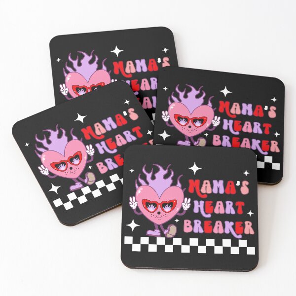 Item preview, Mama's Heart Breaker, Retro Heart designed and sold by printify.
