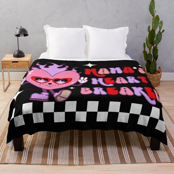 Item preview, Mama's Heart Breaker, Retro Heart designed and sold by printify.