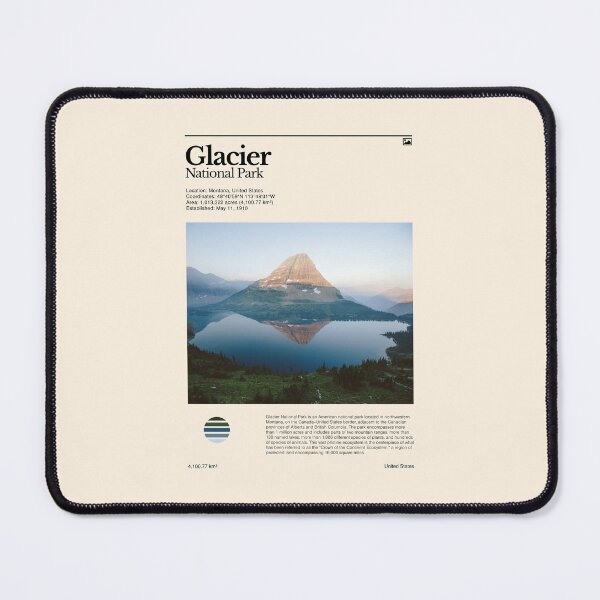 Item preview, Glacier National Park (Montana, United States) designed and sold by RabbitK.
