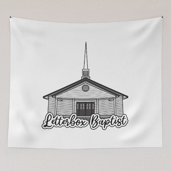 Item preview, Letterbox Baptist Church  designed and sold by RobertsArtCo.