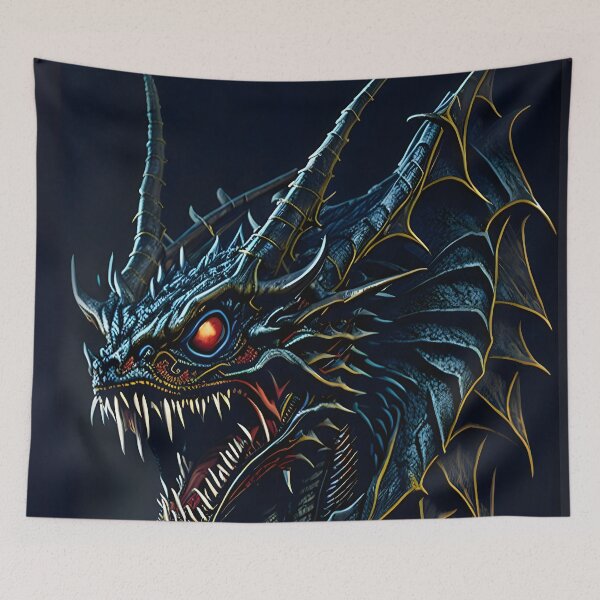 Item preview, Demonic dragon of the dark realm designed and sold by magikman65.
