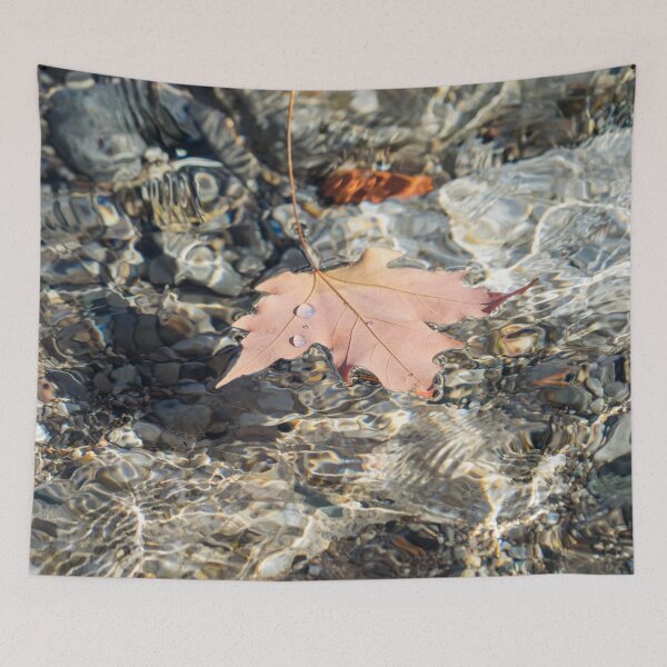 Item preview, Floating Maple Leaf with Pearls designed and sold by Georgia Mizuleva.