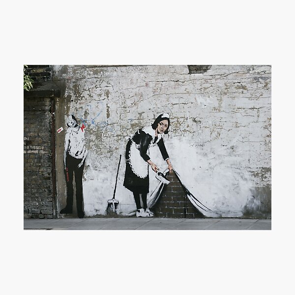 Item preview, Sweep it under the Carpet, Banksy  designed and sold by Rhiannon  Pendlebury.