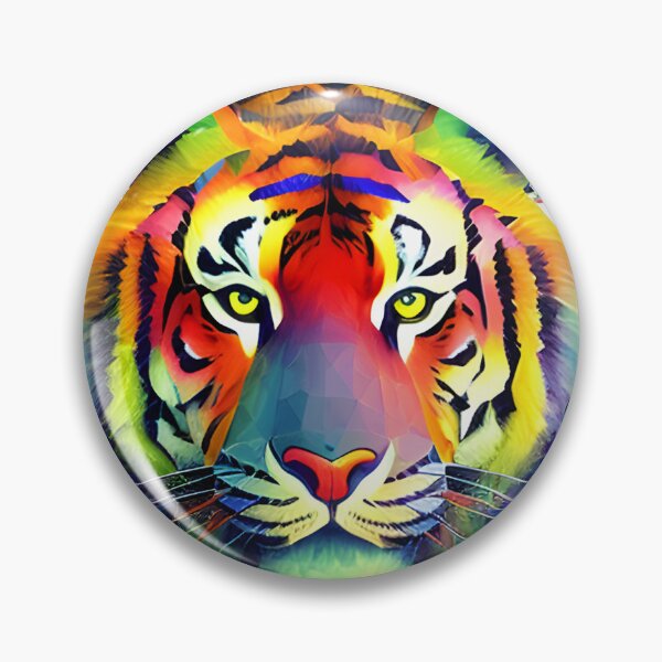 Item preview, Rainbow Tiger designed and sold by popkulturniy.