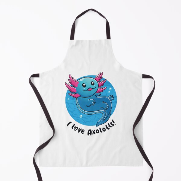 Item preview, I love Axolotls cute axolotl (on light colors) designed and sold by messy-nessie.