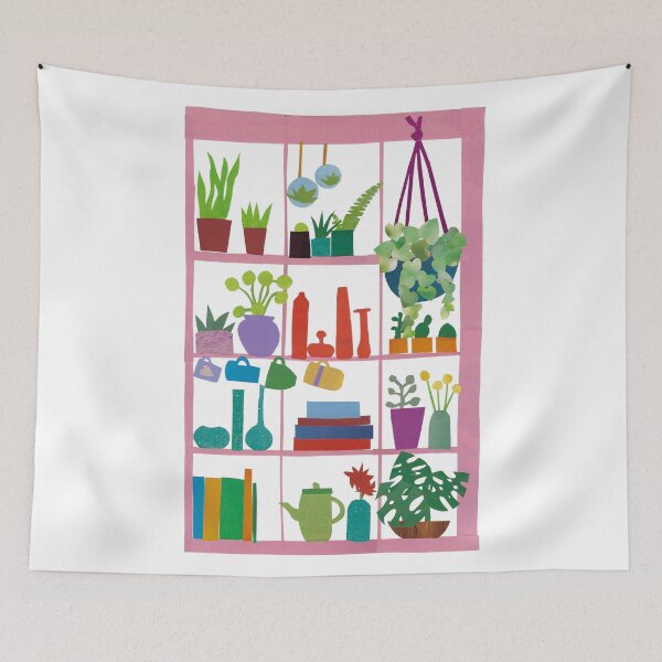 Item preview, Pink Plant Window designed and sold by jenbucheli.