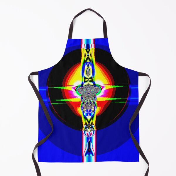 Item preview, Orbital Blue with Red Black and Yellow Highlights designed and sold by Dianne Mead.