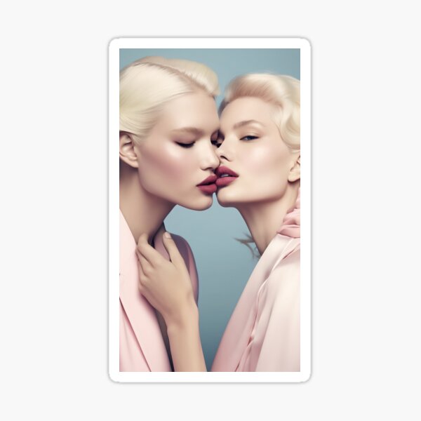 Blonde Girlfriends Sticker
