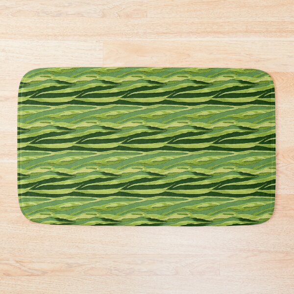 Item preview, Green Tide Moss, seamless pattern designed and sold by EmeraldeaArt.