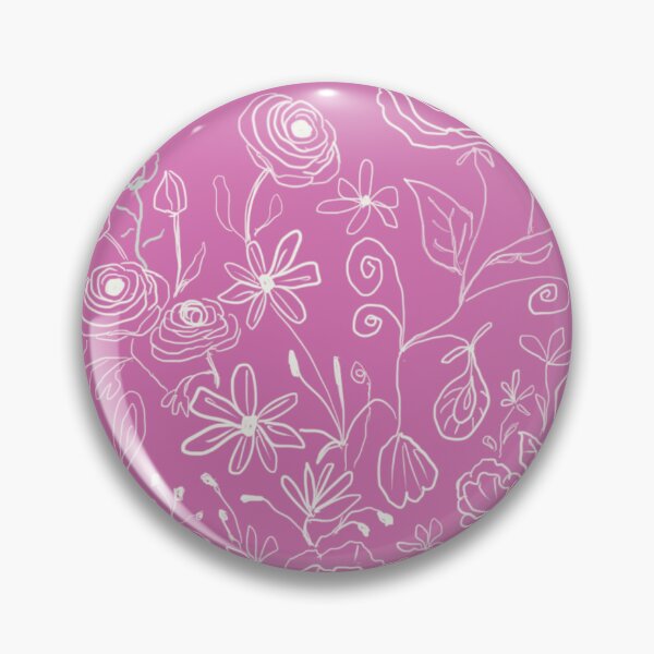 Item preview, Spring Garden Doodle (Pink Background)  designed and sold by Glitteringworld.