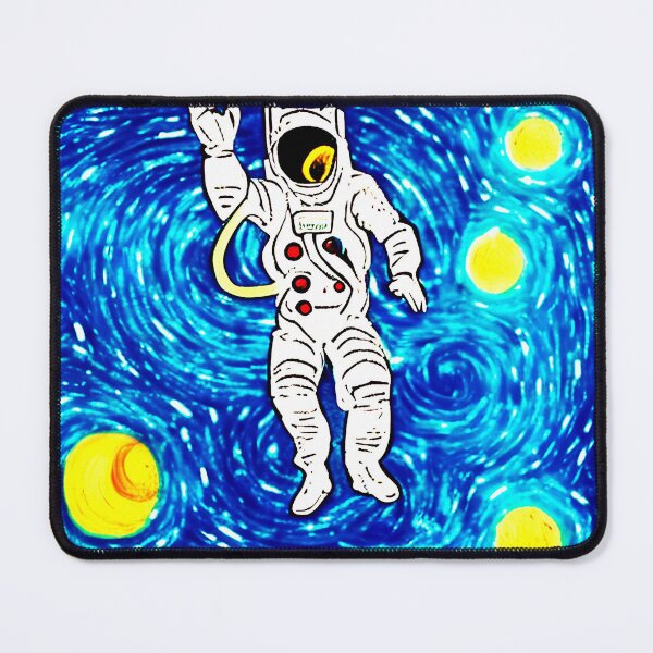 Item preview, Spaceman Jumping For Joy. Digital Art From WallsOfFame.com.au designed and sold by WallsOfFameAust.