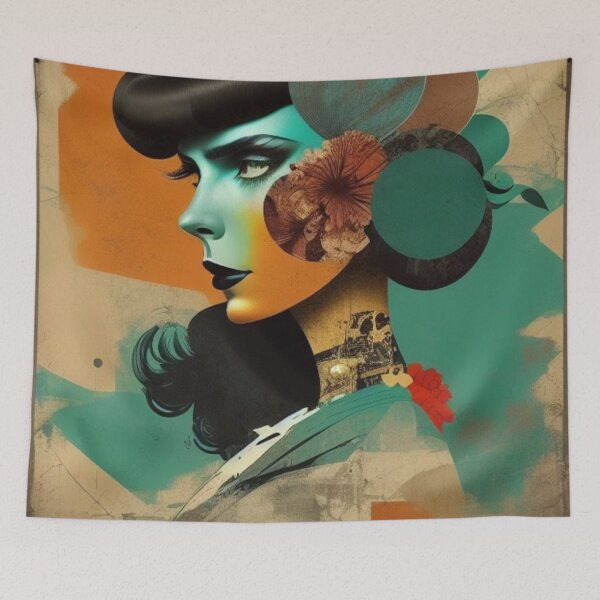 Item preview, Abstract Dame  designed and sold by BiancaDPetals.