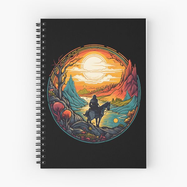 Item preview, A legendary hero's journey through treacherous landscapes designed and sold by Waveval.