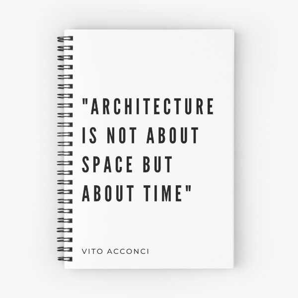 Item preview, Architecture Is Not About Space But About Time designed and sold by ARCHITECTURE/ everything.