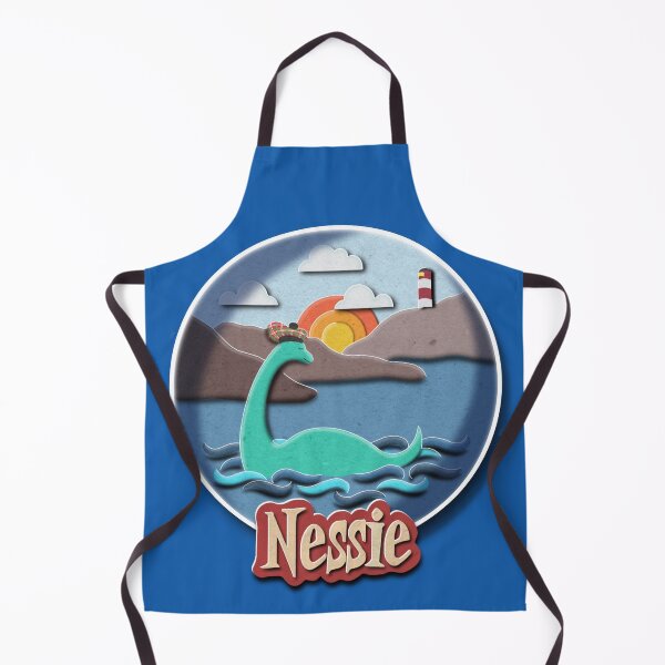 Item preview, Scotland Loch Ness Monster Nessie designed and sold by Sfumata Illustration.