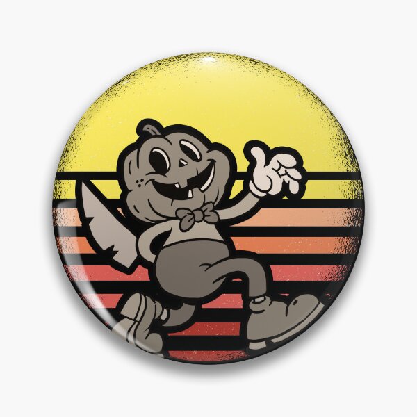 Item preview, Classic Cartoon Art Style Pumpkin Head designed and sold by amenwolf.