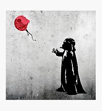 Little Vader Photographic Print