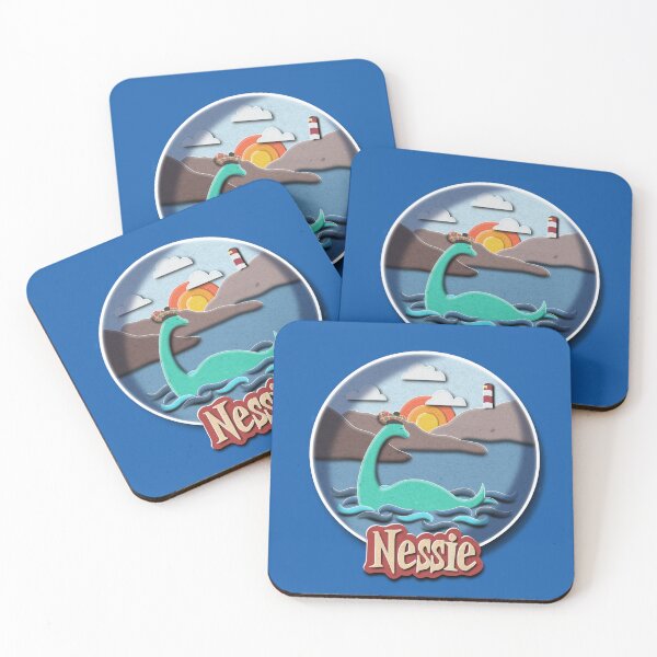 Item preview, Scotland Loch Ness Monster Nessie designed and sold by Sfumata Illustration.