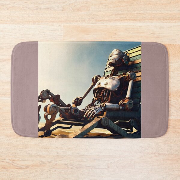 Item preview, Robot (Automaton) sunbathing designed and sold by uasi.