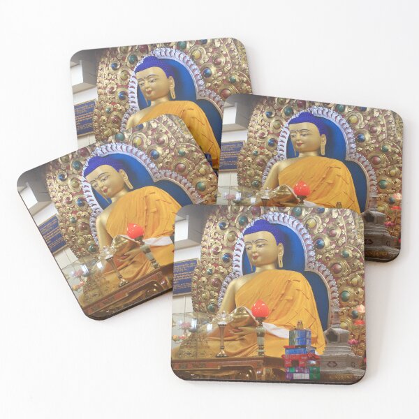 Item preview, Statue of the Buddha in Namgyal Monastery designed and sold by aidan moran.