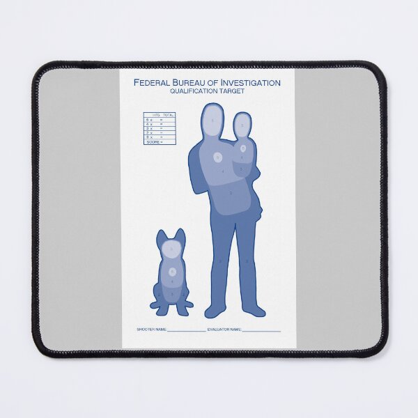 Item preview, Federal Bureau of Investigation Qualification Target designed and sold by CapitalPigDog.