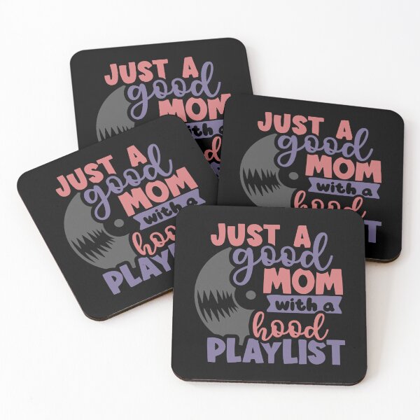 Item preview, Copy of Just a Good Mom with a Hood Playlist - Funny designed and sold by printify.