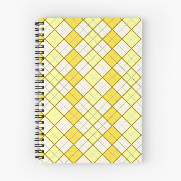Item preview, Dark yellow, light yellow, with blue stripe argyle style designed and sold by TheScraggyBeard.