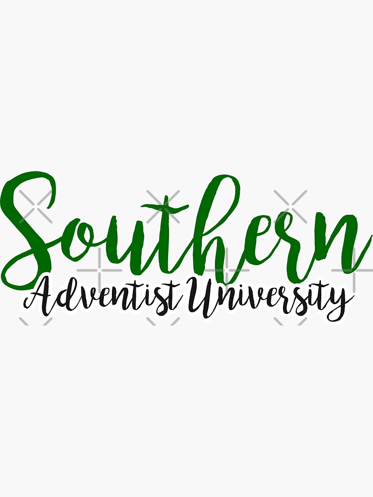 quot Southern Adventist University quot Sticker by mynameisliana Redbubble