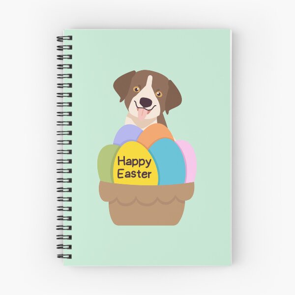 Item preview, German Shorthaired Pointer Puppy with Easter Basket and Colorful Eggs designed and sold by SeasonalDogs.