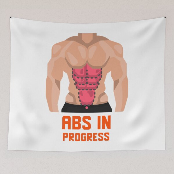 Item preview, Abs in progress T-Shirt designed and sold by EdytheBeckeART.