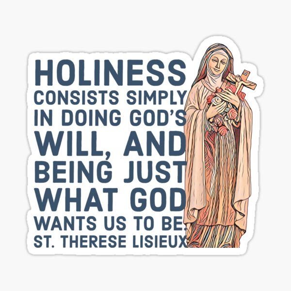Item preview, St. Therese Holiness designed and sold by Ksolom01.