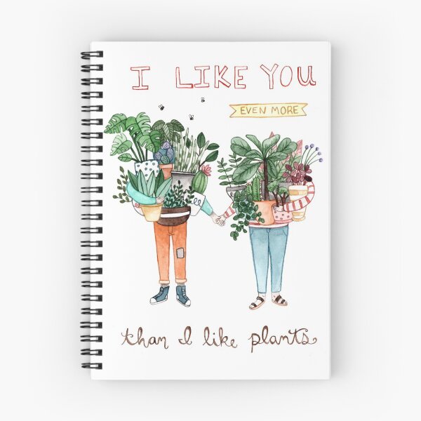 Item preview, I Like You Even More Than I Like Plants designed and sold by LittleCanoe.
