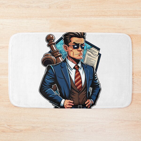 Item preview, Cool Cartoon handsome Lawyer  designed and sold by Piotrek0001.