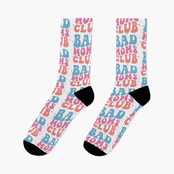 Item preview, Bad Moms Club Funny Retro Groovy designed and sold by printify.