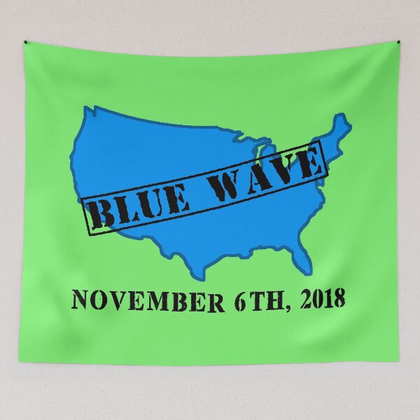 Item preview, Blue Wave - November 6th, 2018 designed and sold by Thelittlelord.