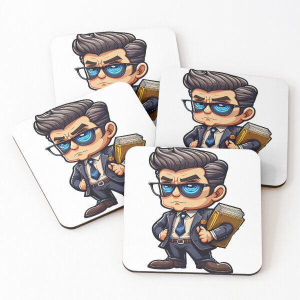 Item preview, Cool Cartoon Handsome Lawyer  designed and sold by Piotrek0001.