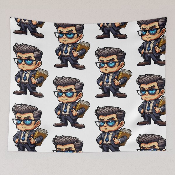 Item preview, Cool Cartoon Handsome Lawyer  designed and sold by Piotrek0001.