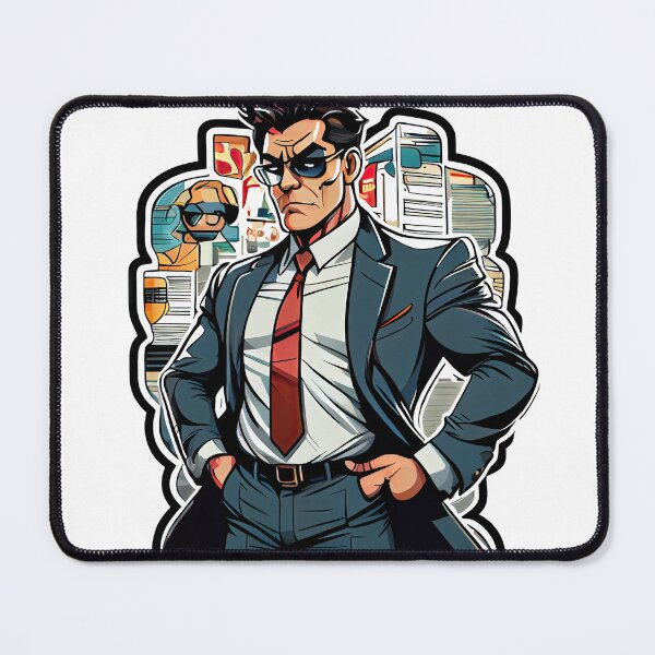 Item preview, Cool Cartoon Handsome Lawyer  designed and sold by Piotrek0001.